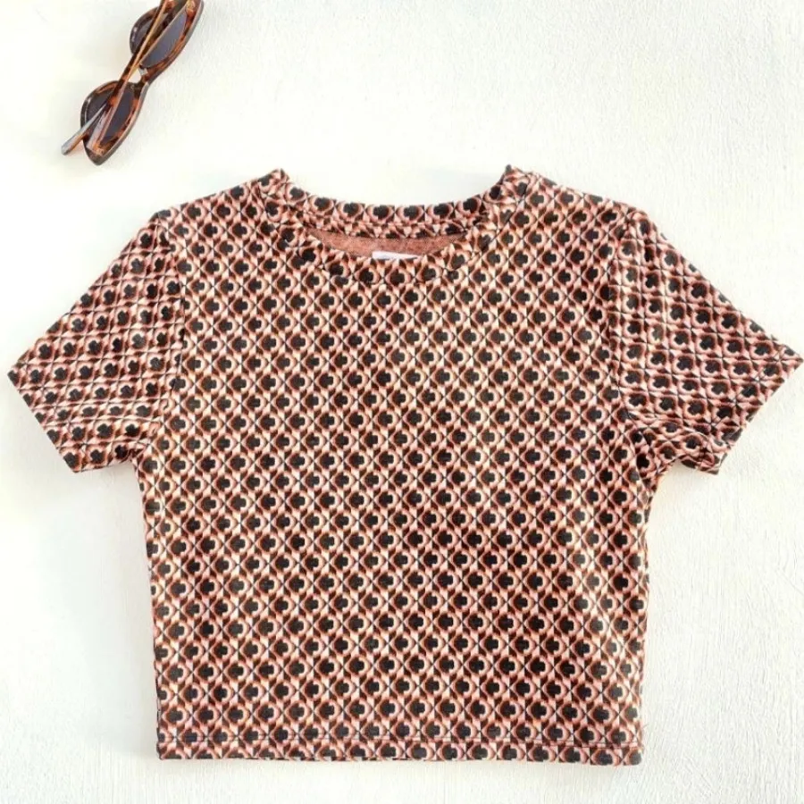 تیشرت کراپ مجلسی