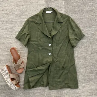 بلوز لینن خارجی