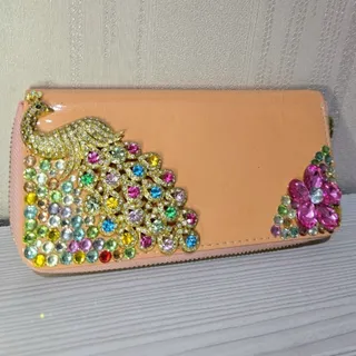 کیف پول فول نگین لوکس