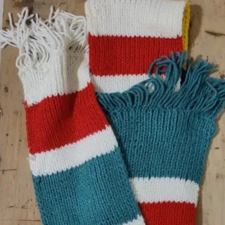 شال گردن دست بافت