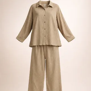 ست شومیزشلوا ترک راحت خنک