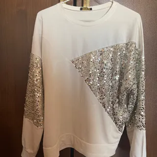 بلوز پولکدوزی