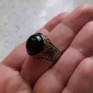 انگشتر مردانه طلا روس