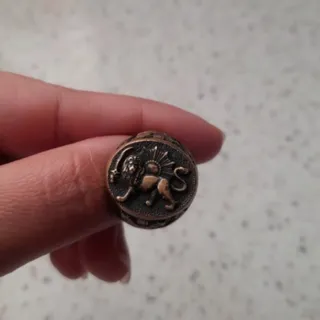 انگشتر مردانه طلا روس