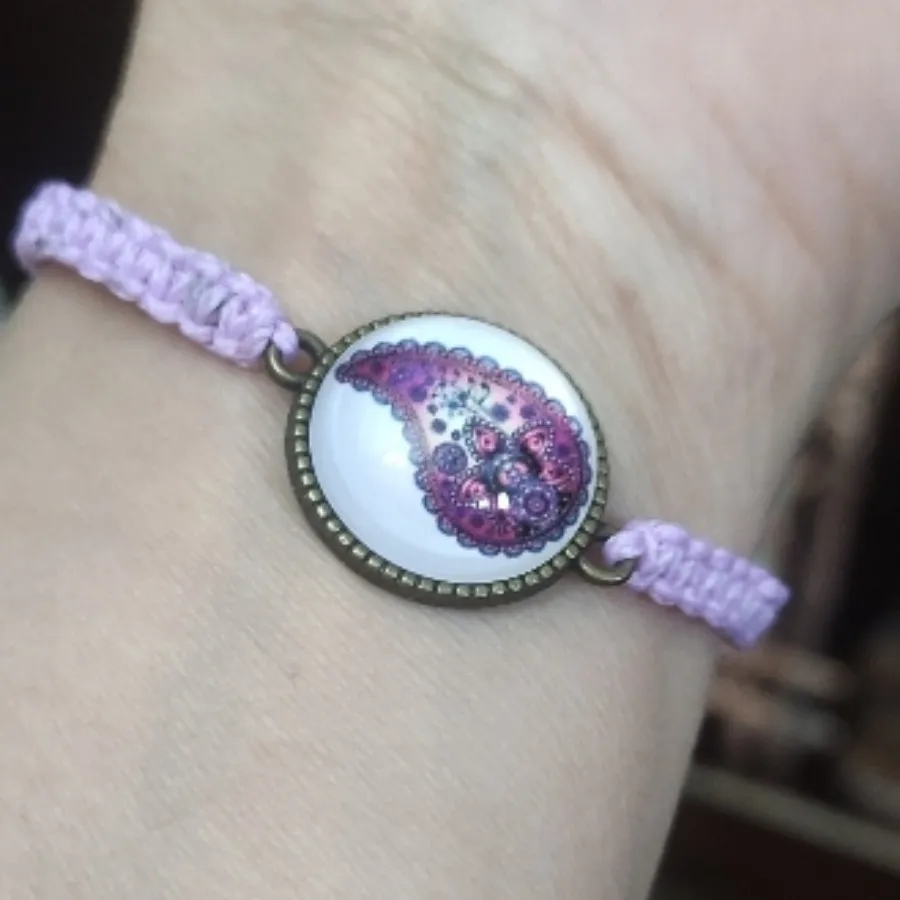 دستبند زیبای بته جقه