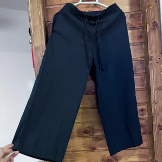 شلوار واید بگ لینن