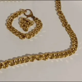 ست دستبند و گردنبند و انگ