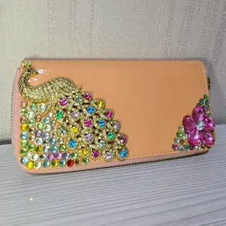 کیف پول لوکس فول نگین