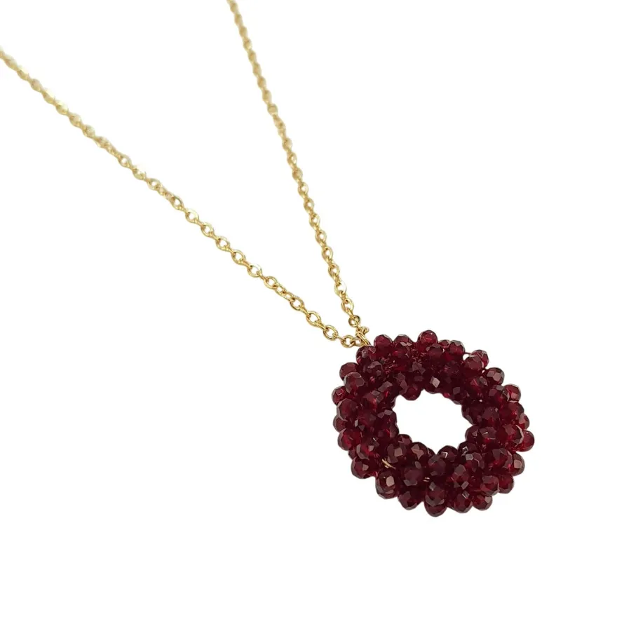 گردنبند استیل آویز دار