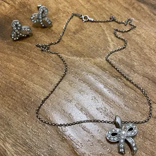 ست زنجیر،گردنبند،گوشواره