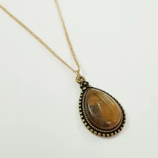 گردنبند سنگ چشم ببر اصل