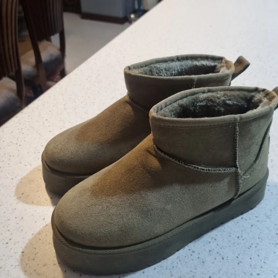 نیم بوت سبز صدری