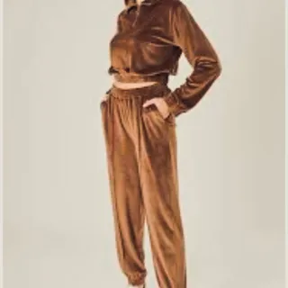 کراپ شلوار مخمل فری سایز