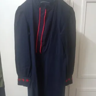 مانتو جلو دکمه دار