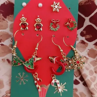 پک گوشواره کریسمس