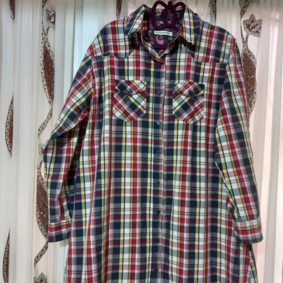 مانتو چهارخونه