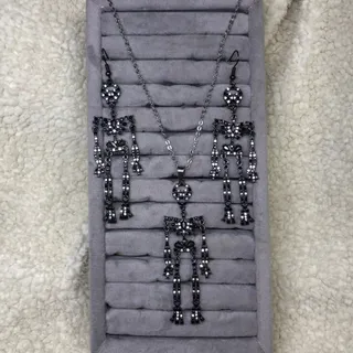 نیم ست نگین دار