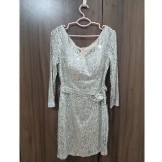 پیراهن مجلسی پولکی