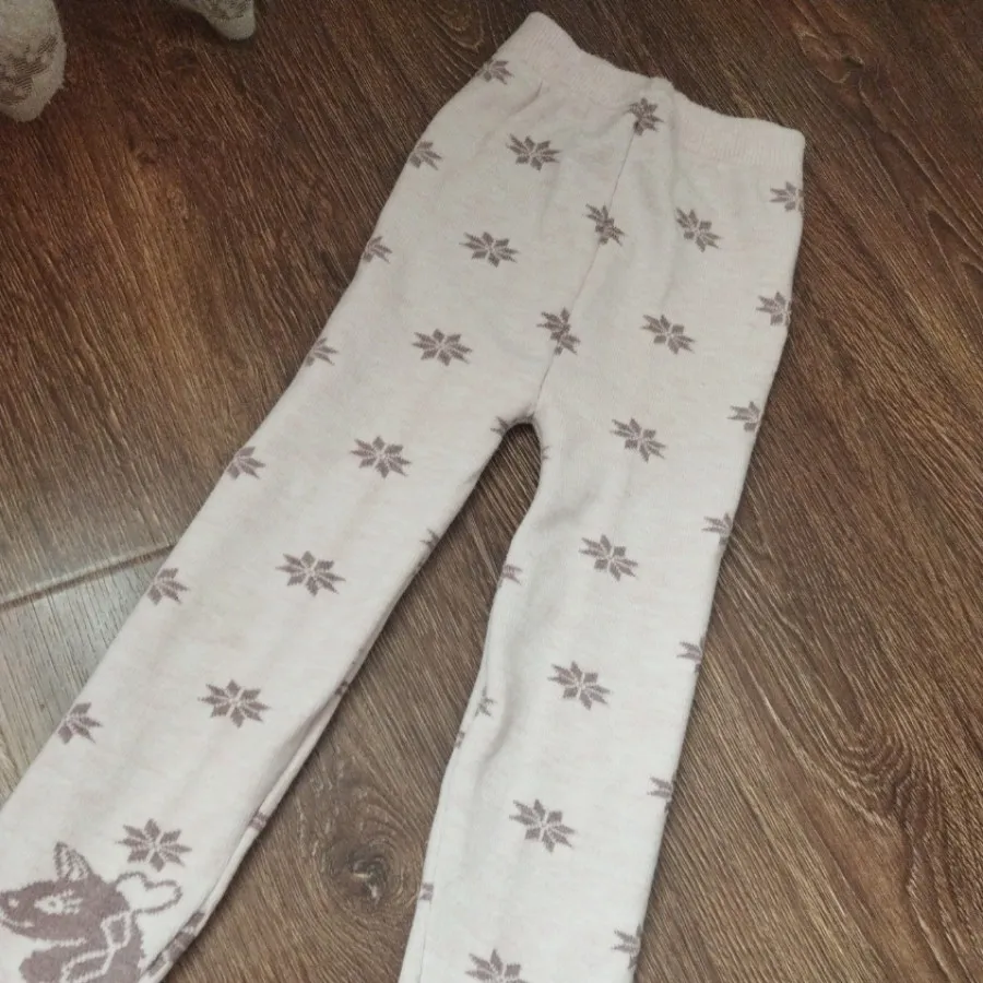 شلوار بافت دخترانه