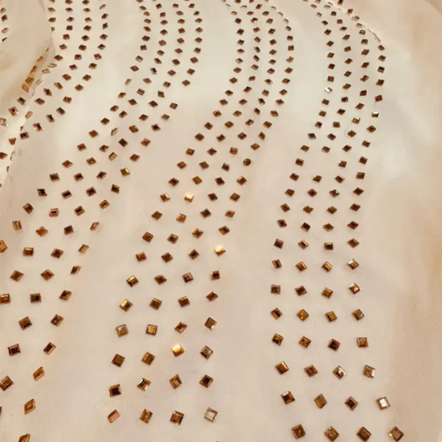 پارچه نگین دار