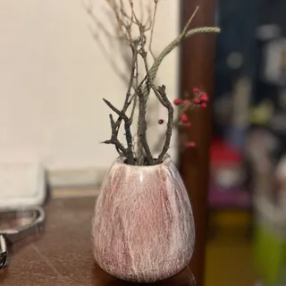 گلدان لعاب سرامیکی