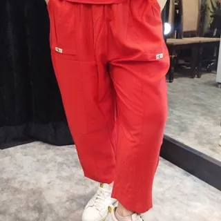 شلوار نخی مام استایل