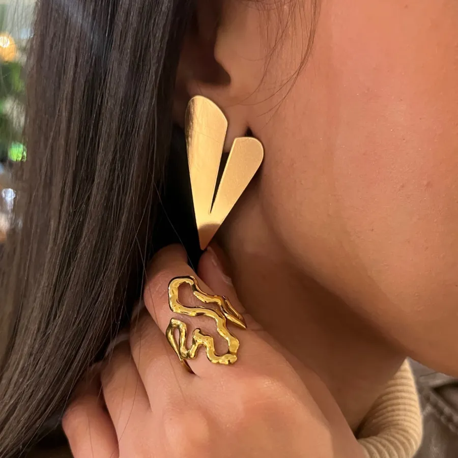 گوشواره و انگشتر ژوپینگ