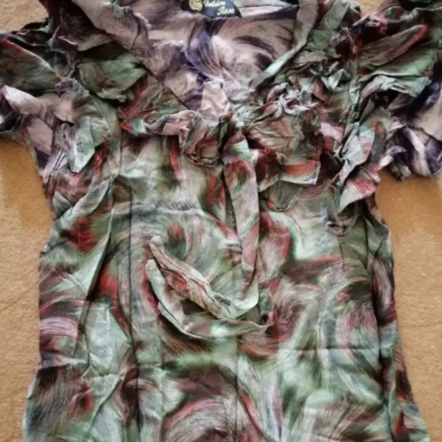 شومیز گلی چین چین