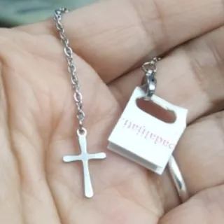 آویزبندساعت استیل رنگ ثاب