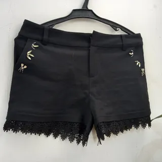 شورتک/شلوارک مجلسی کتان