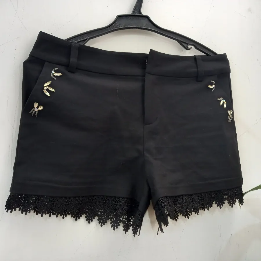 شورتک/شلوارک مجلسی کتان