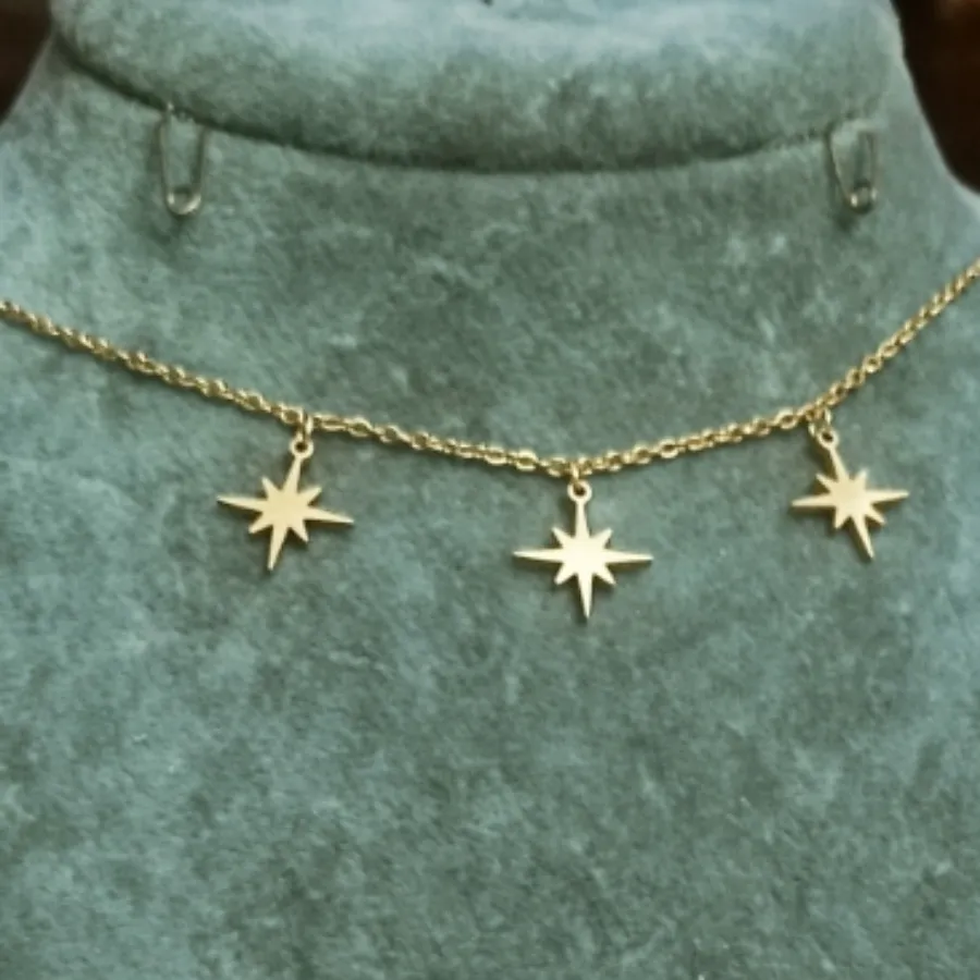 گردنبند استیل کپی طلا