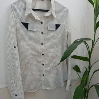 شومیز خال خالی خارجی