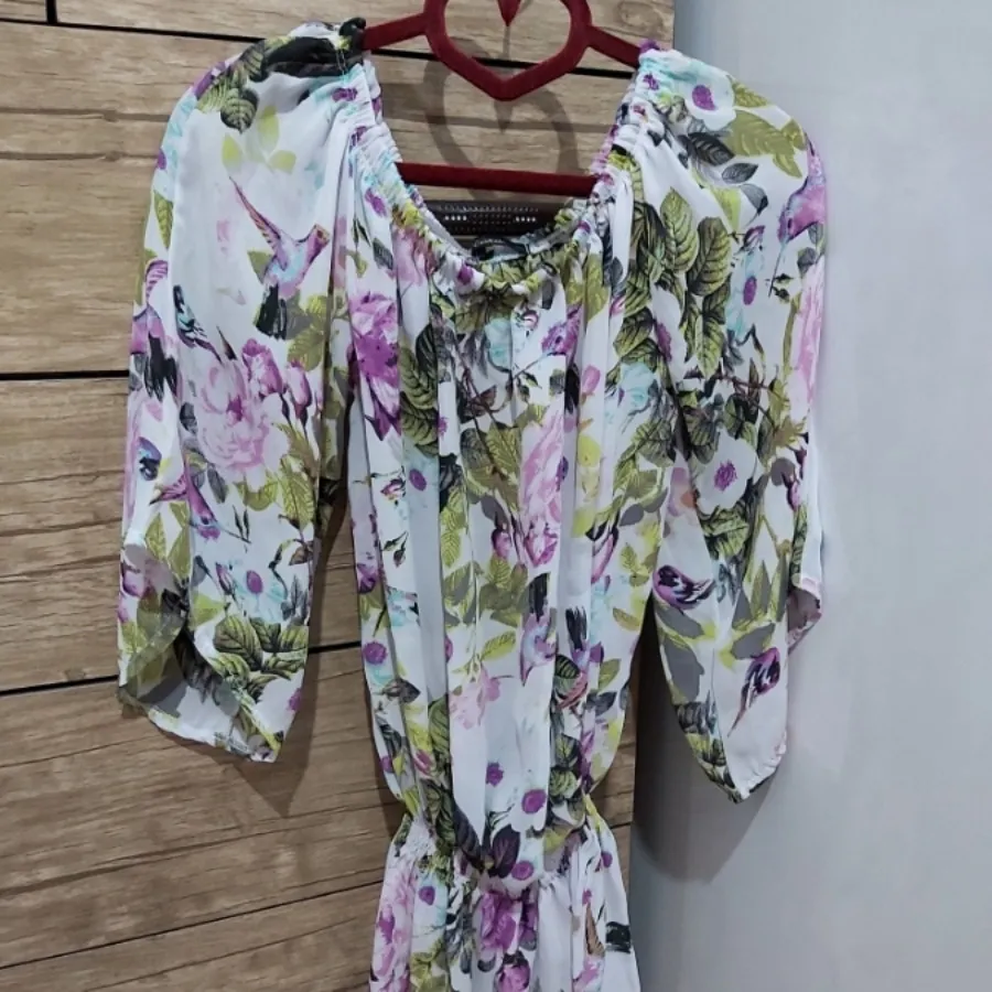 شومیز یقه قایقی