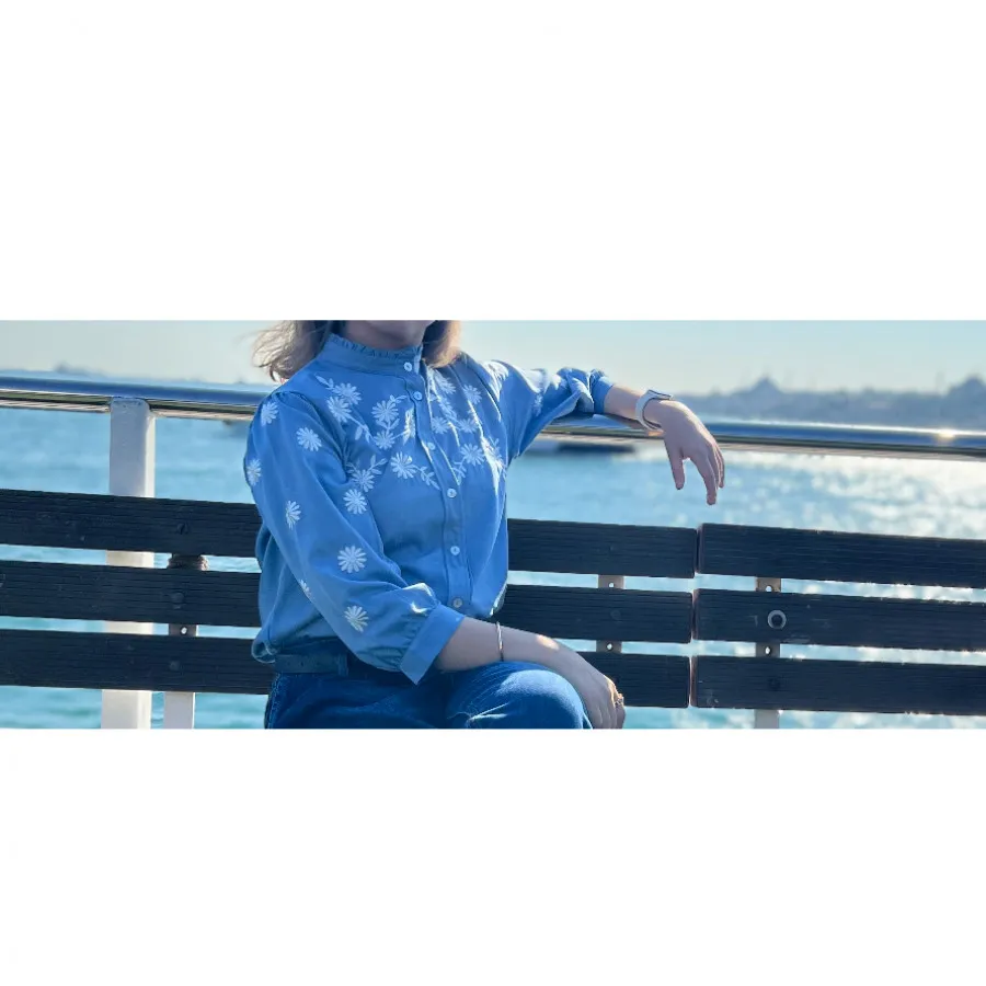 شومیز گلدوزی