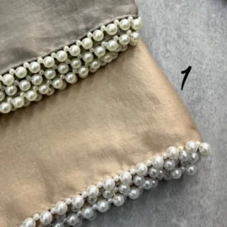 روسری واکسی دور مروارید