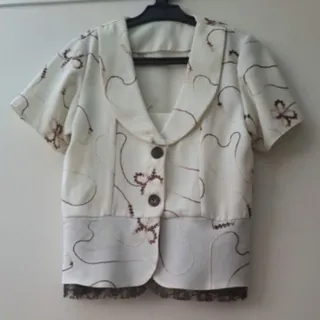 ست 3 تکه کت و تاپ و دامن