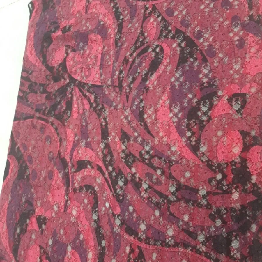 پارچه تور دانتل طرح دار