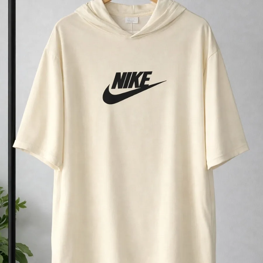 تیشرت باکسی کلاه دار