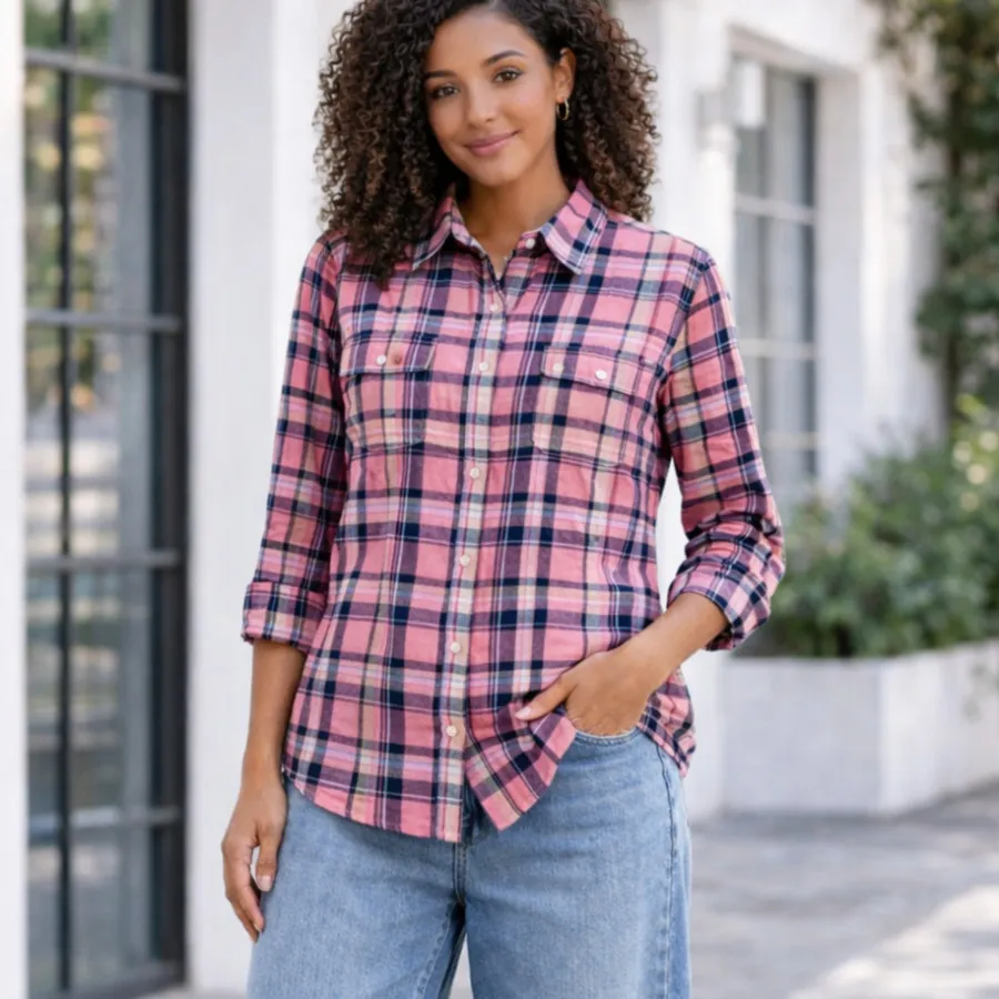 شومیز چهارخونه