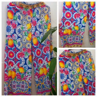 شلوار کرپ تمام گشاد نو