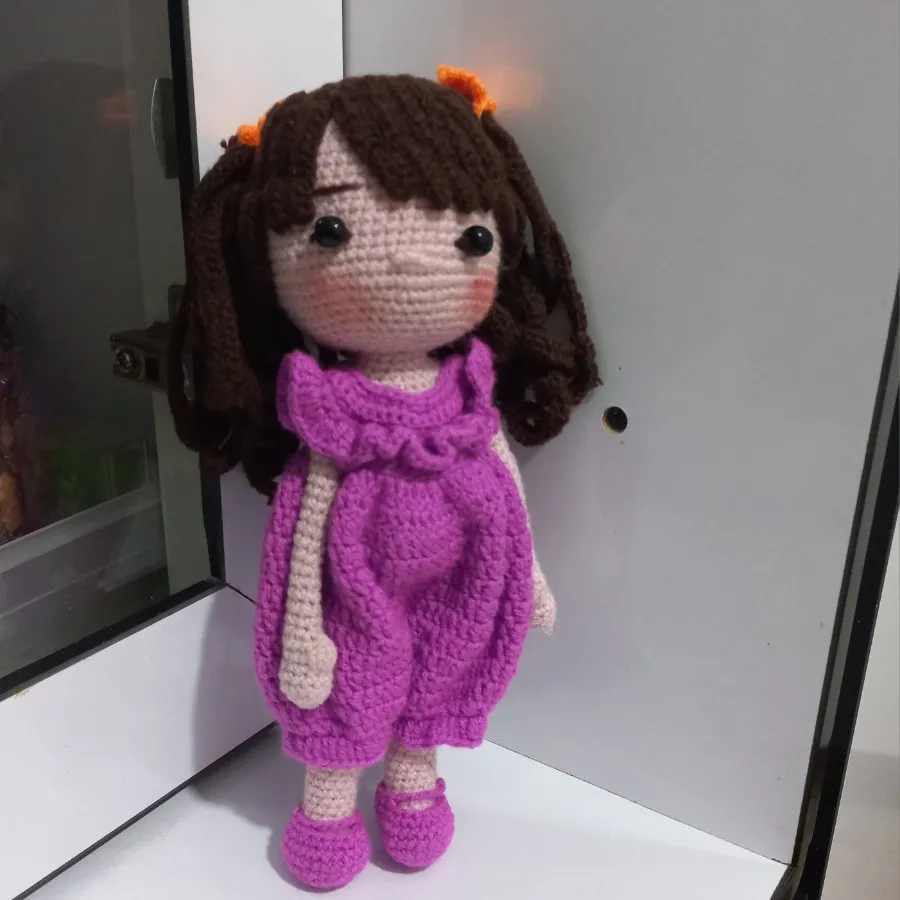 عروسک بافتنی بسیار زیبا