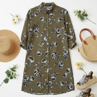 پیراهن فلورال