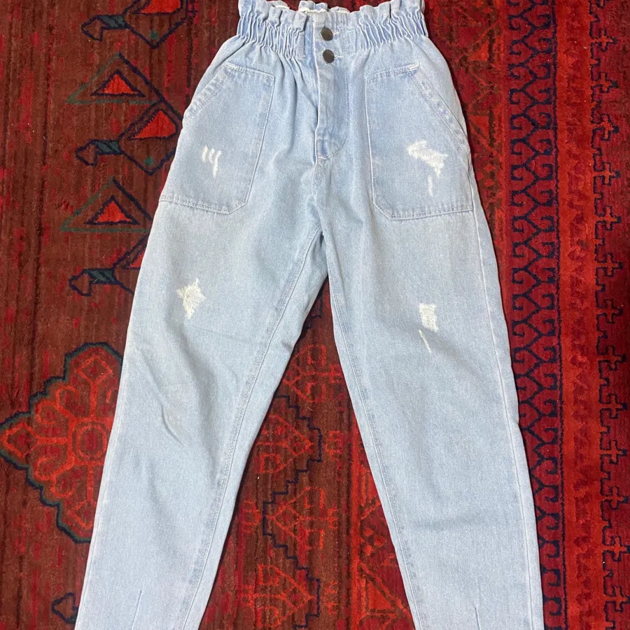 شاوار جین مام استایل