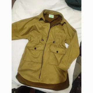 لباس پاییزه زیتونی