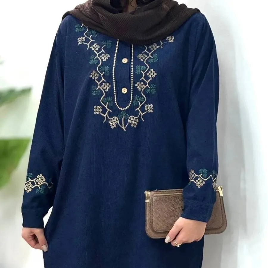 مانتو گلدوزی