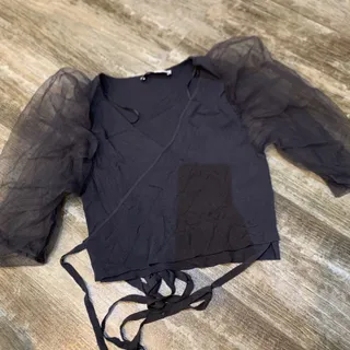 شومیز کراپ zara