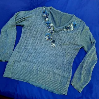 بلوز لمه جواهردوزی