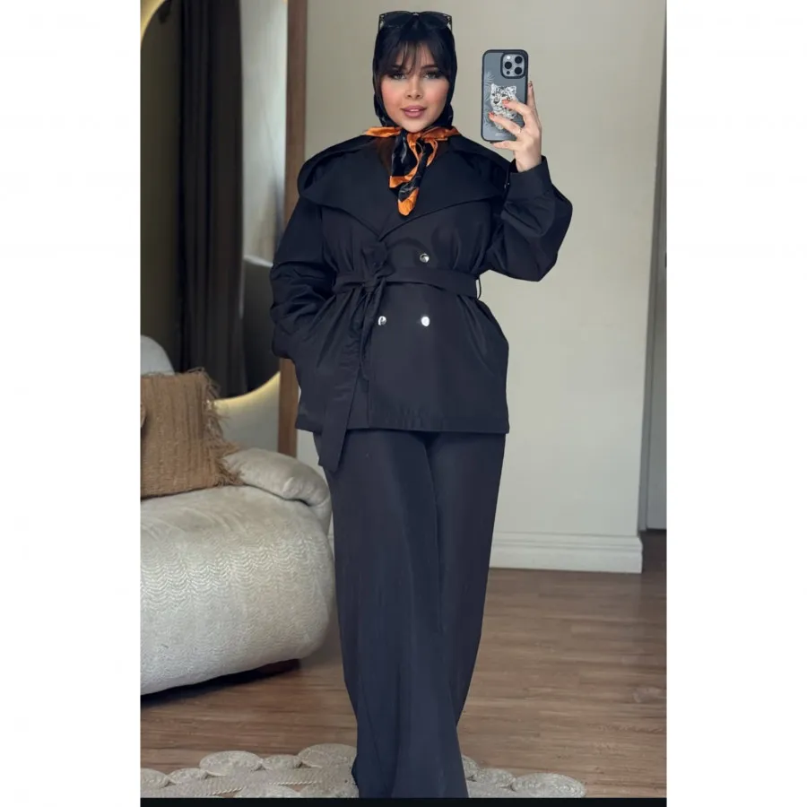 ترنچ کت و شلوار