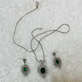 نیم ست نقره